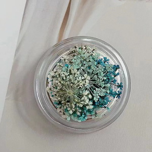 ชุดตกแต่งเล็บลายดอกไม้ 3 มิติ แบบเพ้นท์สีน้ำมัน สไตล์ INS  พร้อมจิวเวลรี่ประดับเล็บรูปกลีบดอกไม้ขนาดเล็ก จำหน่ายแบบขายส่ง - Product Image 3
