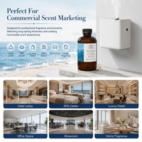 Diffuseur d'huile parfumée électrique pour hall d'hôtel super silencieux, OEM, machine à parfum intelligente avec contrôle par application Wifi, aromathérapie