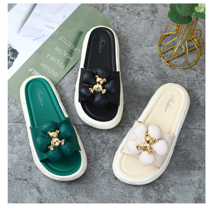 Summer Beach Casual Slippers Flip-flops Outdoor Platform Slipper Sandals Women Casual Shoes