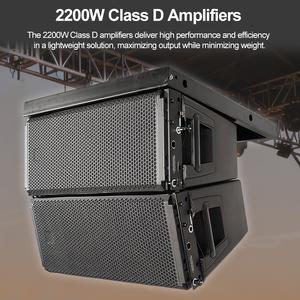 Sistema de Altavoces <span class=keywords><strong>Line</strong></span> <span class=keywords><strong>Array</strong></span> HDL30AA de 10 Pulgadas, Amplificador DSP de Plástico, Subwoofer Profesional de Bajos, Altavoces <span class=keywords><strong>Line</strong></span> <span class=keywords><strong>Array</strong></span> Activos Dobles de 10 Pulgadas - Product Image 5