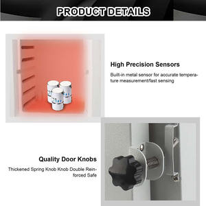 Auble 1750W 1150℃ Schmuckguss-Muffelofen mit Sichtfenster, Widerstandsofen zum Metallschmelzen & Formeinbetten - Product Image 4