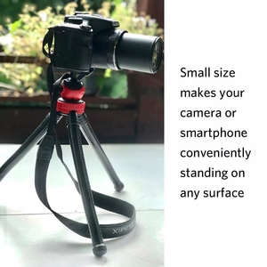 Chất lượng cao silicone linh hoạt hành động máy ảnh mini du lịch stent máy ảnh điện thoại tripod cho gopro anh hùng 9 8 7 6 5 4 + 3/2/1 - Product Image 6