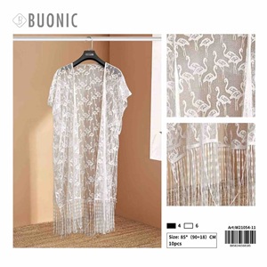 Copricostume Sexy da Donna in Chiffon per l'Estate, Sarong Bikini, Copricostume Kaftan da Spiaggia W21054-11 - Product Image 1