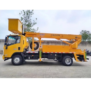 Camión con Plataforma Aérea Aislada de 17.5m, 18m, 21m, Camión con Cesta Aislada de Alto Voltaje para Trabajos Eléctricos - Product Image 6
