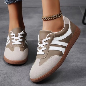Nouvelles Chaussures Décontractées Plates Vulcanisées Légères pour Femmes 2025 – Confortables, Antidérapantes, en PU, Rehaussantes - Product Image 5
