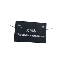 Plaques nominables au Laser en aluminium noir anodisé, nom, nom, panneau en métal blanc pour Sublimation, personnalisées