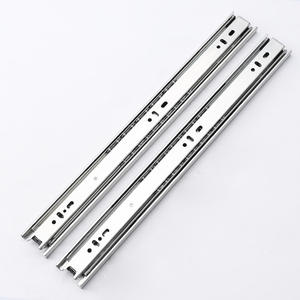 Фабричное производство 40 мм шариковый подшипник слайд холоднокатаная сталь 3 складных телескопических выдвижных ящиков - Product Image 2