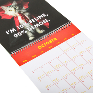 Calendrier de bureau mensuel annuel personnalisé en couleur pleine Impression de calendrier - Product Image 1