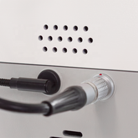 Microscope dentaire endodontique à double faisceau avec objectif à angle variable et caméra