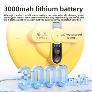 Bomba de Oxígeno para Acuario, Flotante, Impermeable, Silenciosa, Pequeña, Súper Silenciosa, Marca Flying Saucer DC - Product Image 1