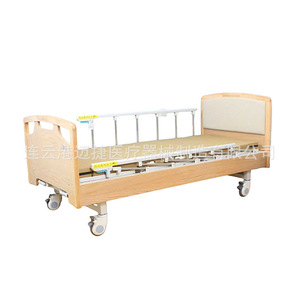 เตียงพยาบาลแบบหมุนสองจุด ทำจากสแตนเลส สำหรับดูแลที่บ้านและโรงพยาบาล - Product Image 1