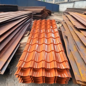 Tôle ondulée galvanisée 2025, dernière génération, tôle ondulée en acier coloré pour toiture de maison, tôle en acier coloré - Product Image 2