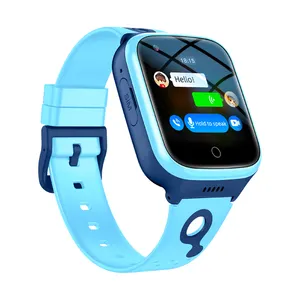 Montre intelligente pour enfants écran tactile HD bouton SOS/traqueur GPS appel vidéo/caméra enregistreur de jeu/réveil lecteur de musique