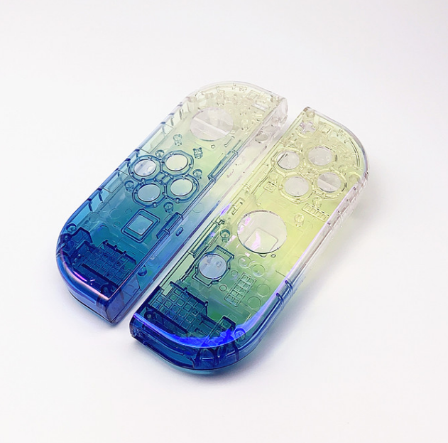 Gradient Replacement Shell for Switch JoyCons Controller Silicone Skin Cover for Switch Console Shell Case