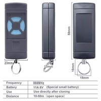 Télécommande de porte de garage compatible avec HORMANN HSM4 HSM2 868MHZ