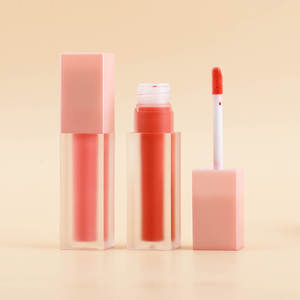 Maquillaje de tubo cuadrado rosa, venta al por mayor, brillo de labios personalizado, Etiqueta Privada, brillo de labios, lápiz labial mate, lápiz labial de caramelo, lápiz labial líquido - Product Image 4