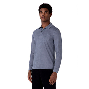 Logo personnalisé Streetwear <span class=keywords><strong>Polo</strong></span> décontracté pour hommes Vente en gros Mode <span class=keywords><strong>Polo</strong></span> à <span class=keywords><strong>manches</strong></span> <span class=keywords><strong>longues</strong></span> - Product Image 2