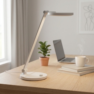Ayarlanabilir Döndürülebilir LED Masa Lambası Kademesiz Karartma 3 Işık Modu Göz Dostu Basit Esnek ABS Ra90 Yüksek CRI - Product Image 1