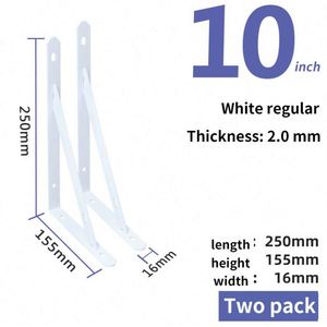 WEKIS Triangle Bracket Thickened <b>Wall</b> Shelf Support Fixed <b>Partition</b> Load Right-Angle Tripod <b>Iron</b> Frame - Product Image 3