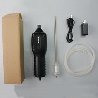 Pompe externe à air portable avec longue sonde, pompe à sonde alimentée par batterie pour détecteurs de gaz portables