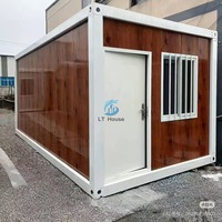 Maison conteneur en acier démontable pour entrepôt, ferme, magasin, hangar de stockage, restaurant, hôtel, logement, atelier