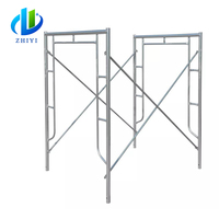 Construcción de andamios Sistema de andamios de estructura de acero tubular de 2 m para andamios de construcción y plataforma para construcción