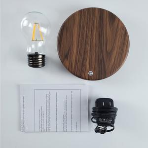 Factory Price Magnetic Simple Style Table Lamp Bedside Creative Gift Decorative Indoor Levitating Bulb Decor <b>Desk</b> Night Light - Product Image 5