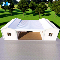 Module de maison préfabriquée, cabane, abri, maison mobile, bureau, boutique, hôtel, jardin, petite maison, villa, conteneur préfabriqué avec salle de bain