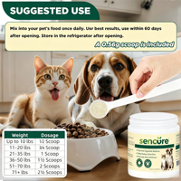 Compléments Gommeux Probiotiques à Enzymes de Levure avec Prébiotiques et Vitamines Oméga de Citrouille pour une Absorption Rapide – Soin de Santé pour Animaux de Compagnie