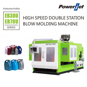 Powerjet 12L entièrement automatique 2 stations <span class=keywords><strong>10</strong></span> <span class=keywords><strong>litres</strong></span> bouteille jerrycan moule machine de moulage par soufflage - Product Image 3