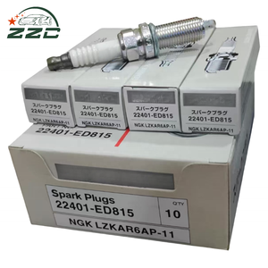 5143 LZKAR5AP-11 Vr7spp33 Vr7spp30u bougies d'allumage <span class=keywords><strong>Iridium</strong></span> de voiture Bujias bougies Lzkar6ap-11 6643 LZKAR6AP-11 pour bougies d'allumage Nissan - Product Image 1