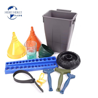 OEM ODM Cetakan Injeksi Kustom untuk Casing Plastik, Suku Cadang Mekanik, Multi Material PA6 PA66 PP PE PC ABS PEEK PVC Opsional