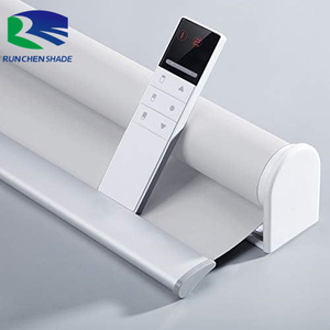 Tende <span class=keywords><strong>a</strong></span> <span class=keywords><strong>Rullo</strong></span> Motorizzate Oscuranti <span class=keywords><strong>Zebra</strong></span> per Interni di Hotel, Dimensioni Su Misura, Tende Orizzontali Elettriche con Telecomando - Product Image 6