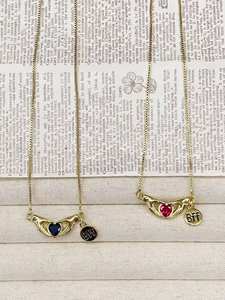 CH-JDN0949 Nouveauté Cadeau de la Saint-Valentin Meilleur ami Pendentif en émail coloré <span class=keywords><strong>Collier</strong></span> cœur <span class=keywords><strong>Collier</strong></span> d'amitié <span class=keywords><strong>Collier</strong></span> de famille - Product Image 4