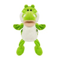 Nouveaux produits Marionnettes à main animales pour jeux interactifs parents-enfants Jouets en peluche éducatifs lion Marionnettes à doigts ventriloques Boîte aveugle