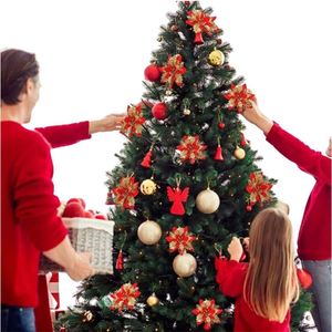 Promotion 2024 : Décoration de Noël, fleurs de Poinsettia, ornements pour la maison, petites fleurs artificielles pour les fêtes - Product Image 6