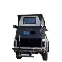 Auvent rigide imperméable pour 2-3 personnes, pliable en aluminium, pour camionnette, camping-car tout-terrain, accessoires de voiture