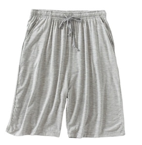 All'ingrosso 8XL abbigliamento sportivo estivo taglie forti per la casa Pantaloni del pigiama larghi a tinta unita pantaloncini pettinati da palestra da spiaggia - Product Image 4