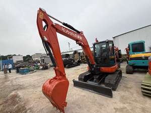 Opération flexible, excavatrice Kubota U55 d'occasion du Japon, 5,5 tonnes, excavatrices hydrauliques sur chenilles d'occasion à vendre - Product Image 2