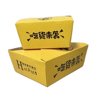 Boîte à lunch écologique en kraft pour emporter, impression personnalisée, résistante à l'eau, pour sushis