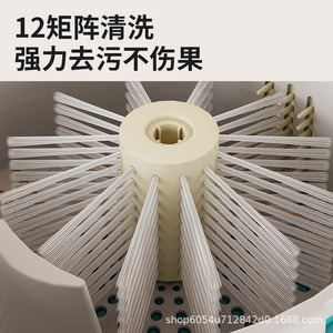 เครื่องล้างผักแบบหมุนมือ ทำจากพลาสติก ใช้สำหรับกรองน้ำในครัวเรือน - Product Image 5