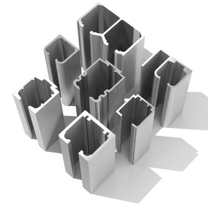 Profilé en aluminium extrudé pour rail de rideau, fabriqué par le fabricant - Product Image 1