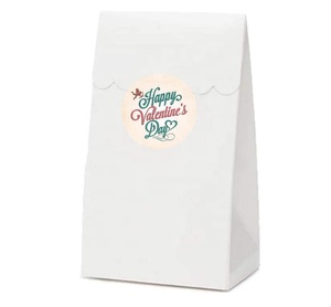 500PcsHappy Autoadesivo di Giorno di san valentino I LOVE YOU Cuore A Forma di Cuore di Carta Ape Fiore della Rosa Etichetta Adesiva Regalo Scatola di decorazione - Product Image 5