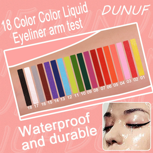 อายไลเนอร์แบบปากกา 18 สี ติดทนนาน กันน้ำ สำหรับแต่งตา ขายส่ง - Product Image 4