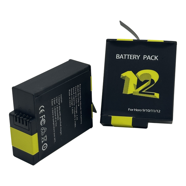 Replacement 1800mAh 3.85V Li-ion Battery for GoPro Hero 9 10 11 AHDBT-901 Action Camera OEM Compatible in Stock