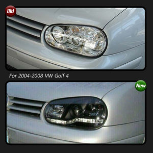 Phare avant LED SONAR Show Mountain Xenon en forme de larme, 12V, neuf, 6000K, 8000 Lumens pour Golf 4 MK4 OEM - Product Image 4