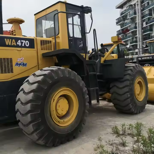 Cargadora de Ruedas Komatsu 470 WA470 Usada Original a Bajo Precio, Equipo de Construcción WA380, Cargadora Frontal Japonesa en Buenas Condiciones - Product Image 5