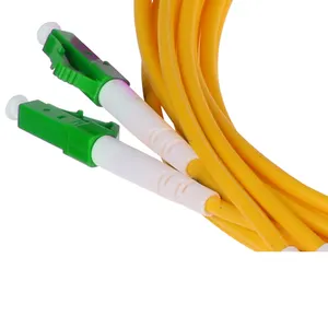 Kablo fiber optik panel kablosu yama kablosu tek modlu fiber yama kablosu 3m 5m lc upc-lc apc