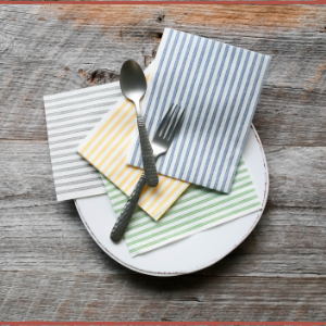 Serviettes non tissées Spunlace douces et absorbantes 40x40cm Serviettes <span class=keywords><strong>de</strong></span> <span class=keywords><strong>table</strong></span> <span class=keywords><strong>en</strong></span> gros Lot <span class=keywords><strong>de</strong></span> 50 pour banquet <span class=keywords><strong>de</strong></span> fête <span class=keywords><strong>de</strong></span> mariage - Product Image 3