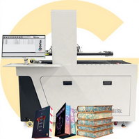 Imprimante numérique couleur monopasse Giftec la plus vendue pour l'impression des bords de livres – Machine d'impression haute vitesse monopasse pour livres
